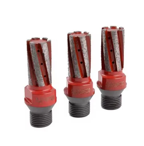Efficiency Milling Tools Diamond Finger Bits for Granite Stone